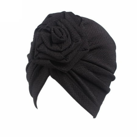 - Outtop Children Baby Girls Boho Hat Beanie Scarf Turban Head Wrap Cap