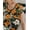 Flower Print, variant on Ekouaer Womens Nightgown Sleep Shirt Dress Satin Patchwork Short Sleeve Sleepwear with Pocket