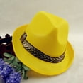 thumbnail image 4 of Men Jazz Hat Sunshade Photo Prop Chic Color Matching Sunhat, 4 of 5