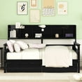 thumbnail image 2 of Twin Daybed - Used as Bed or Sofa - Different Rooms - Sturdy Structure with Style, 2 of 2