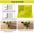 thumbnail image 4 of 5 Pcs Support Mural pour Machine Compatible Ryobi 18v One+ Support de Batterie Outils Étagère Support Perceuse Outils Électriques, 4 of 5