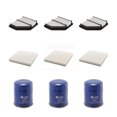 thumbnail image 1 of PUR 3x Air + 3x Cabin + 3x Engine Oil Filter (9 Total) Kit for Car 2016-2022 Honda HR-V KFM-101427, 1 of 2
