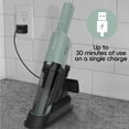 thumbnail image 4 of IonVac PowerMax Hand Vacuum, 5V Cordless Handheld Vacuum Cleaner with Multiple Attachments, Model #30835, 4 of 10