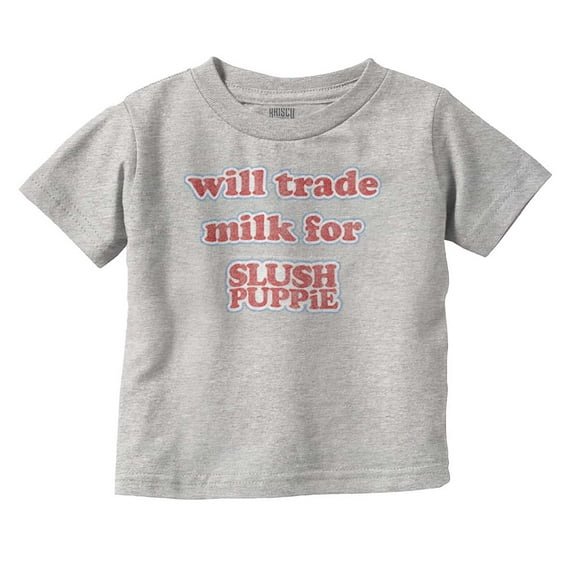Trade Milk Slush Puppie Vintage Toddler Boy Girl T Shirt Infant Toddler Brisco Brands 12M