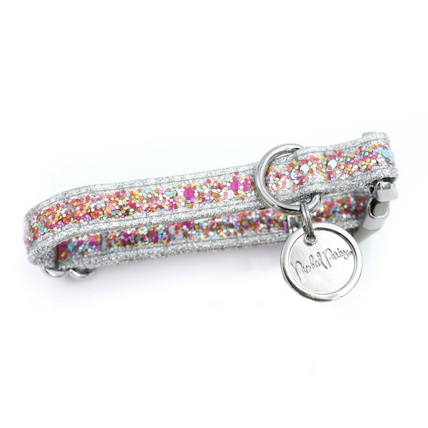 Packed Party Throw Confetti Dog Collar (S)