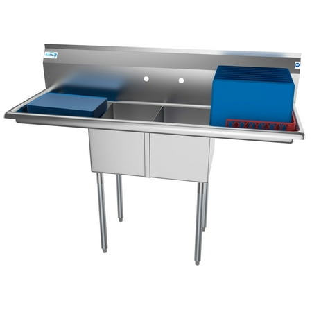 Compartment Bar Sink - 2 Compartment 56