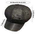 thumbnail image 3 of Ladies' Summer Adjustable Beret Thin Casual Breathable Beach Hat Octagonal Hat Suitable For Outdoor Activities In Summer, 3 of 7