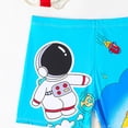 thumbnail image 5 of Xudanell Boys Swim Trunks Toddler Stretch Swim Shorts Quick Dry Kids Swim Cap Bathing Suit Boys Swim Set, 5 of 6