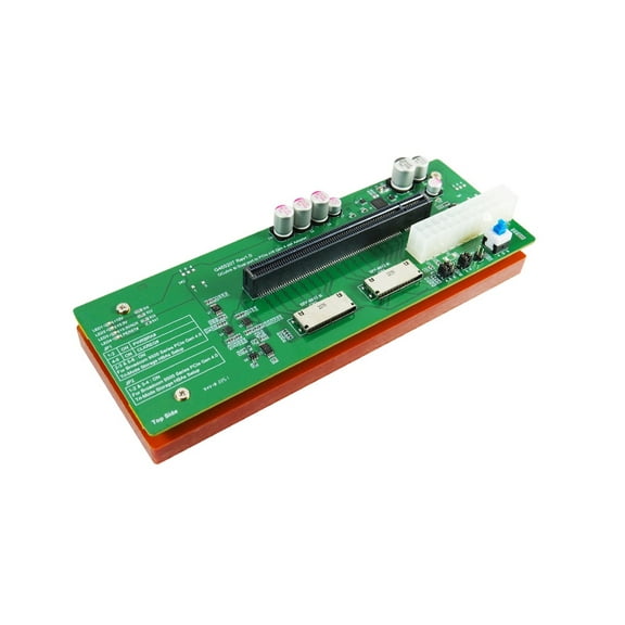 ‌Oculink 8i Dual Port to PCIe x16 Gen4 Slot Adapter