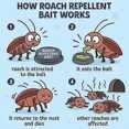 thumbnail image 5 of 16PCS Roach Bait & Killer Effective Cockroach Repellent and Gel for Quick Elimination of Indoor Roach Nests, Suitable of Roaches, Easy to Use, Perfec, 5 of 5