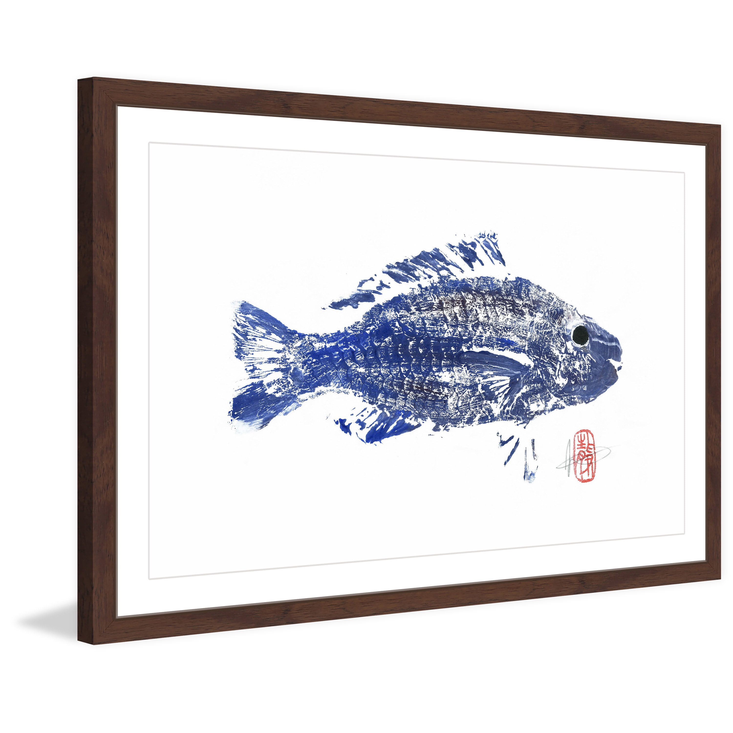"Merveille" Framed Painting Print