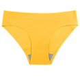 thumbnail image 1 of TrowBridge-bragas sin costuras para mujer, ropa interior transpirable de satén de seda, Color sólido dulce, lencería Sexy, 1 of 4