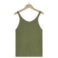 thumbnail image 6 of Babysbule Womens Tank Tops Women's Casual Fashion Solid Color Knitting Camisole V-Neck Tank Tops, 6 of 7