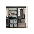thumbnail image 3 of Klair Living Monica Wood Walk-in Closet System in Rustic Gray, 3 of 4