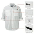 thumbnail image 6 of BASSDASH Men's Performance Fishing Shirt Button Down Long Sleeve UPF 50 Quick Dry FS21M, 6 of 8