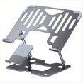 thumbnail image 1 of Soporte Plegable 2 en 1 con Disipación de , Antideslizante y de Ajustable para Teléfonos Móviles, Portátiles y Tabletas A, 1 of 10