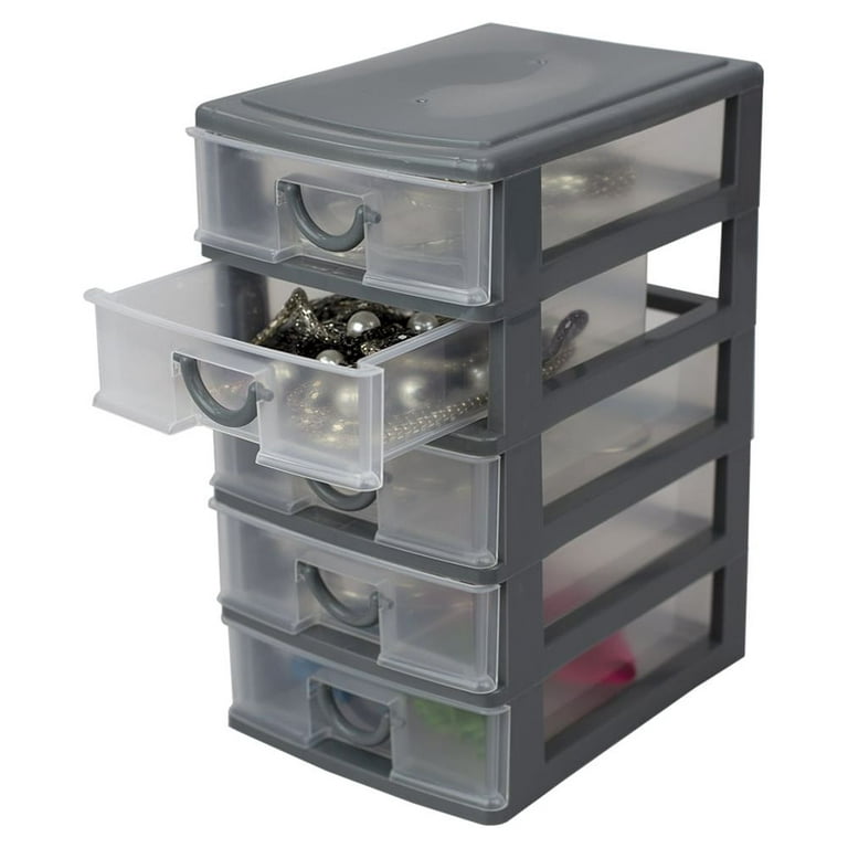 Home Basics 1.75 in H x 6.25 in W x 15.75 in D Plastic Drawer