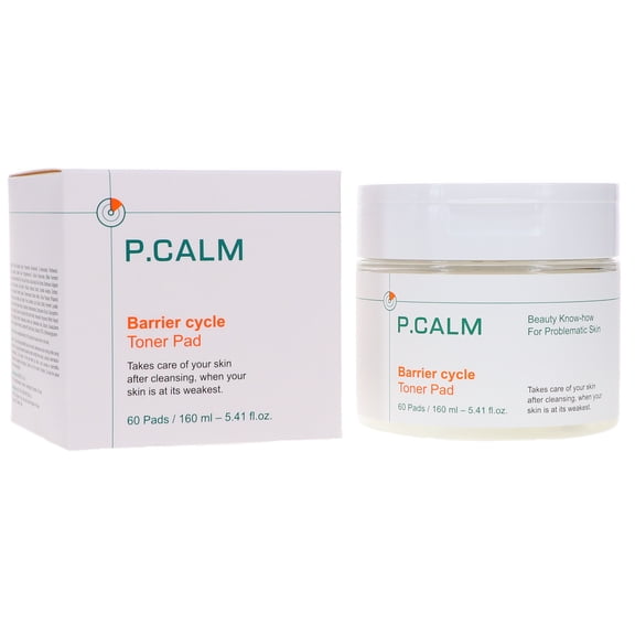 P.CALM Barrier_cyle Toner Pad 60 ct