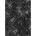thumbnail image 2 of Addison Rugs Chantille Indoor/Outdoor Transitional Squares Charcoal Washable Rectangle Rug, 10' x 14', 2 of 6