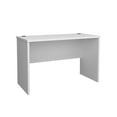 thumbnail image 2 of 47" Wide Study Desk White: Modern Simple Computer & Laptop Desk for Home & Office, 2 of 7
