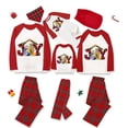 thumbnail image 2 of Pijama familiar a juego de Navidad, Joy with cristiano, gris, 2 of 3