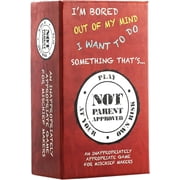 Not Parent Approved- The Hilarious Family Game Night Card Game for Kids, Teens, Tweens, The Perfect Funny Christmas Birthday Gift for Boys and Girls