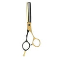 thumbnail image 2 of Black+Gold Scissors, Stainless Steel Scissors, Professional Barber Shop For Hair Salon Thinning Scissors, 2 of 8