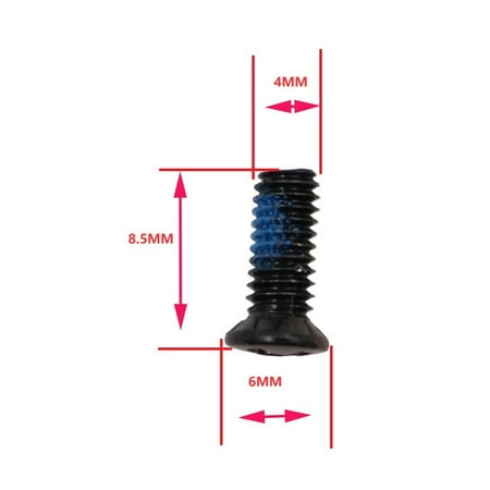 

8pcs Bike Pedal Cleat Screws for Speedplay Bicycle Replacement Bolts 8.5/9.5/10.5mm