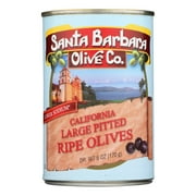 Santa Barbara Olive Co. California Large Pitted Ripe Olives 6 oz