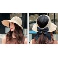 thumbnail image 5 of CoCopeaunts Visor Hat for Women Women Wide Brim Sun Hat Summer Hat UV Protection Adjustable Foldable Beach Hat 2023, 5 of 5