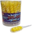 thumbnail image 2 of Yellow & White Color Splash Lemon Swirl Lollipops - 30 Count Tub, 2 of 2