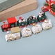 thumbnail image 3 of Ounissouiy Navidad tren de madera granja rústica niños artesanías decorativas hechas a mano Kits de decoración para fiestas cinco, 3 of 6