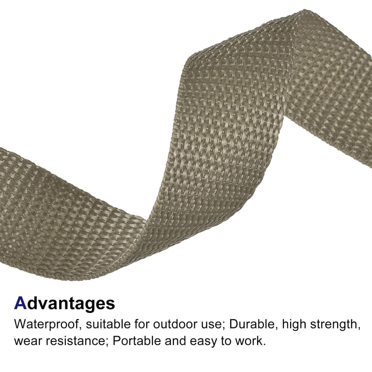 10 Yard Webbing MECCANIXITY 1-Inch Strap - 10 Yard Heavy Duty Strapping ...