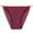 Brick Red, variant on Women's Bikini Bottoms String Cheeky Bathing Suit Bottoms Low Waist Swimwear Black,L