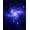 Blue, Pattern 1, variant on ODIKA 4'x6' Machine Washable Non-Slip Area Rug, Starry Night Round Cosmic Galaxy for High Traffic Rug, Blue, 131435