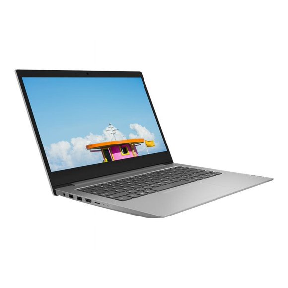 Lenovo IdeaPad 14-inch HD WLED AMD A6-9229e 4GB 64GB eMMC Win 10 Laptop Platinum , Grey, 14-14.99 inches