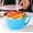 Blue, variant on Kbndieu Stainless Steel Bowl Double Layer with Lid Handle Cup Ramen Bowl Soup Bowl Insulated Fresh Lunch Box on Clearance