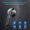 thumbnail image 3 of Wireless Earbuds, Bluetooth 5.3 Earbuds Stereo Bass, Bluetooth Headphones in Ear Noise Cancelling Mic, Sports Earphones IP7 Waterproof, 32H Playtime USB C Mini Charging Case Ear Buds for Android iOS, 3 of 7