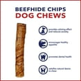 thumbnail image 6 of Pet Factory 100% Made in USA Beefhide Peanut Butter Bones & Antler Treats for Dogs, 5" 20 Count, 6 of 11