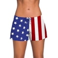 thumbnail image 1 of Greeniant Traje de baño Ajustable Buena elasticidad Piernas de pantalón ensanchadas Pantalones cortos Traje de baño transpirable Diferentes tamaños Deportes acuáticos Bandera nacional S Greeniant OD020167-49B, 1 of 6