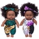 thumbnail image 1 of Muñeca Ecore Fun afroamericana de 20 cm con ropa, 2 unidades, 1 of 7
