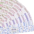 thumbnail image 6 of 60pcs 6 Style Soap Wrappers Soap Wrap Paper Tape Vertical Soap Labels Soap Sleeves Covers, 6 of 6