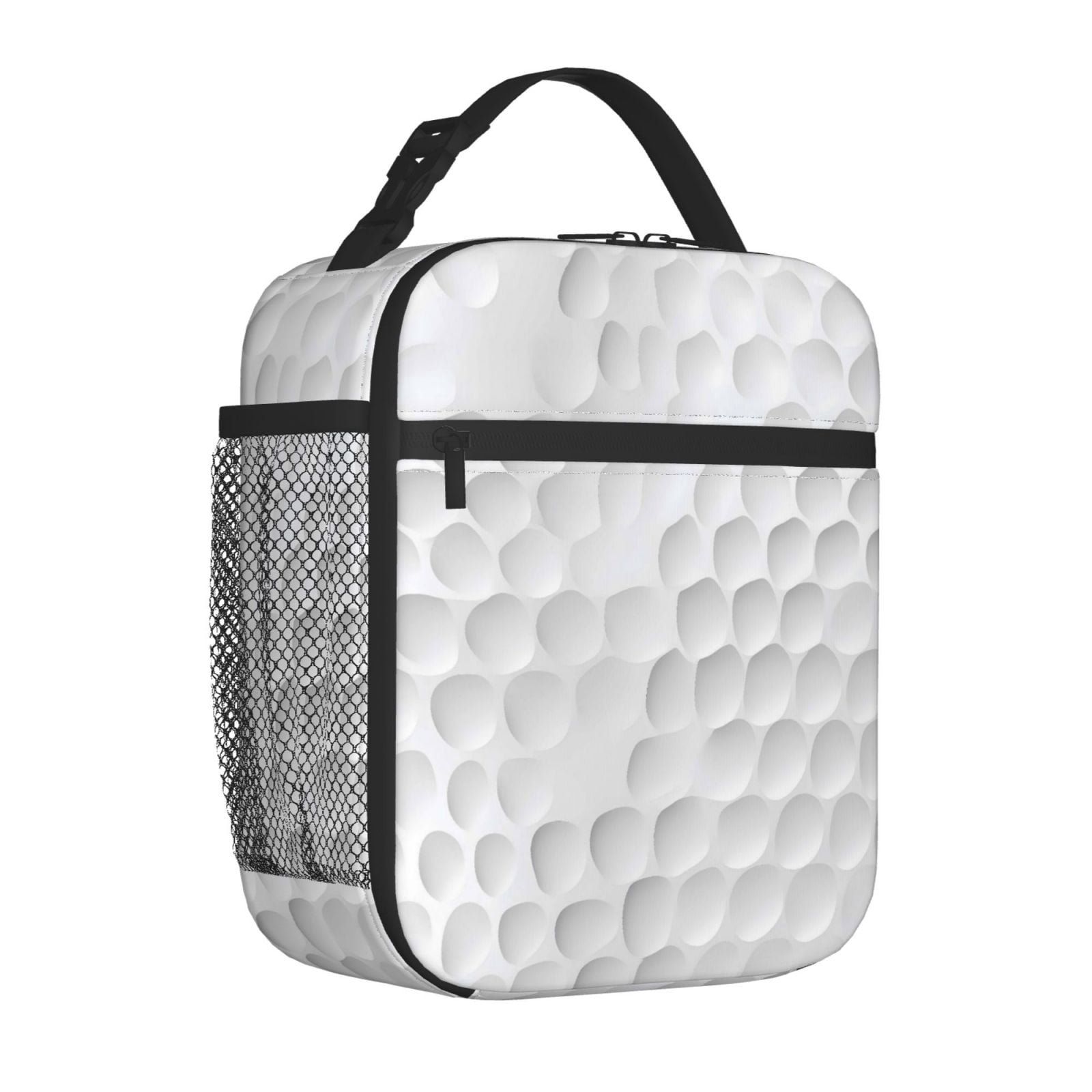 Lunch Bag For Women Men Insulated Portable Lunch Box Bento Box Office Picnic Travel Cooler Bag Spherical Surface