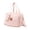 Nre--Pink, variant on Nylon Cute Bunny Decor Crossbody/Handbag 鈥?Multifunctional Diaper Bag for Travel, Daily Use & Outdoor