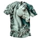 thumbnail image 3 of Camisetas de Manga Larga de los Hombres Relief Steed Impresión Gráfica Tee, Sudadera de Cuello de la Tripulación Casual para Al Aire Libre, Vacaciones Y Uso Diario, 3 of 6