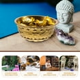 thumbnail image 3 of MasteelfCA 1pc Brass Cornucopia Bowl Creative Cornucopia Ornaments Handicrafts Gift Storage Bowl (Accessories Pattern Random), 3 of 7