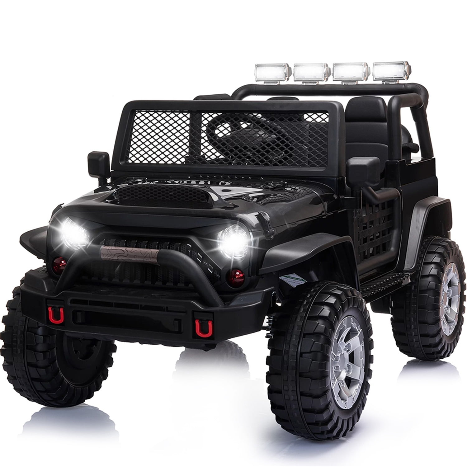 CIPACHO 12 V Powered Ride On with Remote Control, Electric Car for Kids 3-8 Years, 3 Speeds, LED Lights, MP3 Player, Toy Cars for Toddlers 3-5, Black CIPACHO 12 V Powered Ride On with Remote Control, Electric Car for Kids 3-8 Years, 3 Speeds, LED Lights, MP3 Player, Toy Cars for Toddlers 3-5, Black