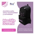 thumbnail image 4 of Mochila Juvenil Sanrio Kuromi 26 L, 4 of 4