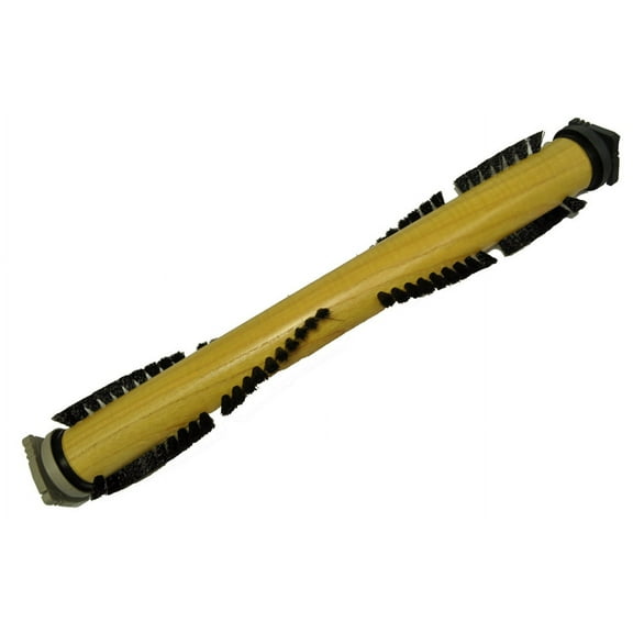 Kirby Generation 3 or 4 Brushroll Assembly with Ball Bearing Ends, Wood Brushroll with Nylon Bristles