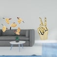 thumbnail image 2 of Adorno De Pared De Pájaro De Madera Con Gesto De Dedo, Escultura Creativa Coleccionable Para Oficina, Dormitorio, Sala De Estar, Armario, Estante, Decoración, Regalo Versátil De, 2 of 8